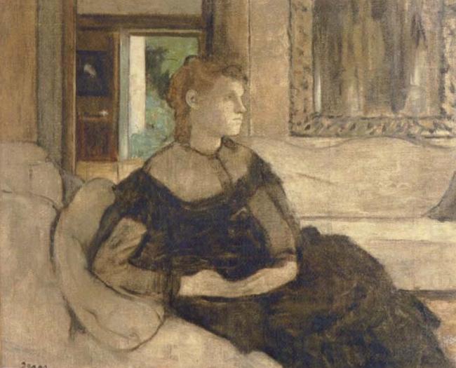 Mme Theodre Gobillard, Edgar Degas